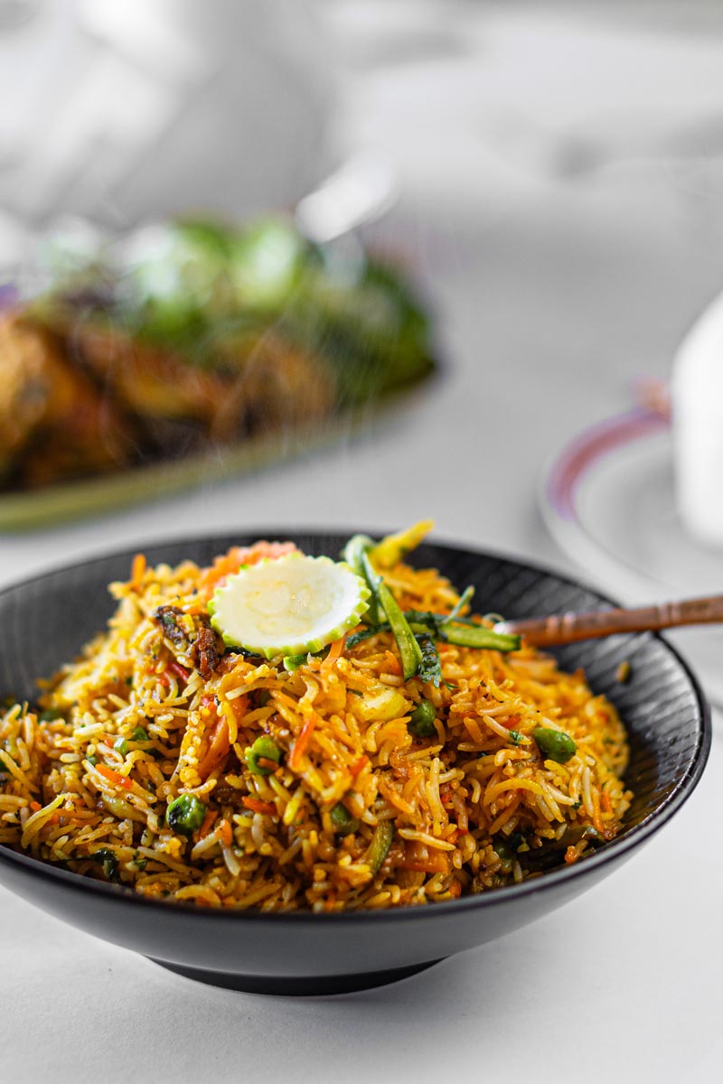 House curry plate