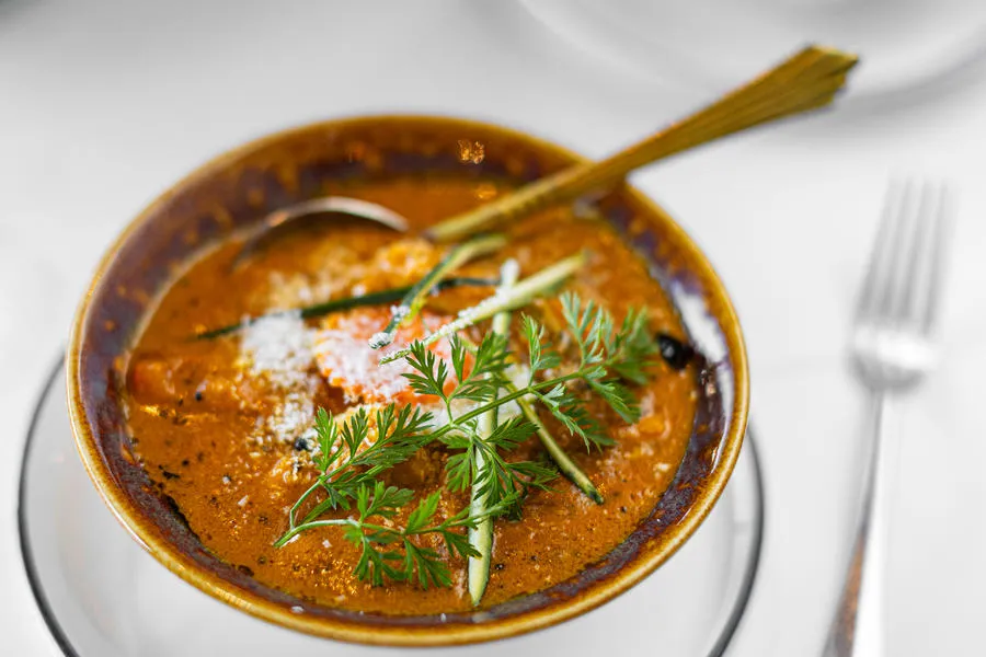 Takeaway curry boxed for pickup